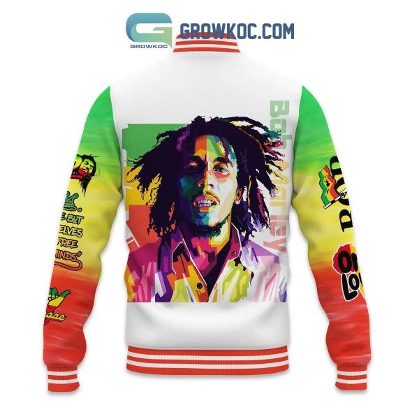 Bob Marley Love The Life Personalized Baseball Jacket