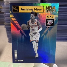 2021-22 Panini NBA Hoops - Arriving Now Tre Mann #22 Holo (RC)