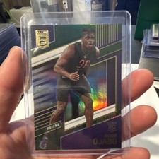 Panini Elite David Ojabo #11 Rookie Baltimore Ravens NFL Football Card. rookie card picture