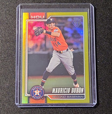 Topps 2026 Series 1 Yellow Parallel Mauricio Dubón Houston Astros #191 /399