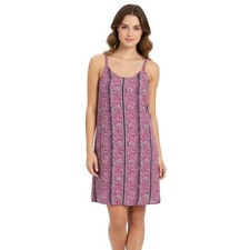 PINK ROSE Women's Floral Print Spaghetti Strap Lined Sheath Mini Dress Small