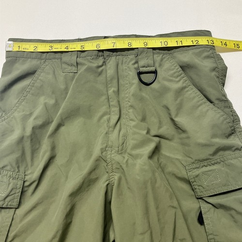 Boy Scouts Of America Shorts Mens XS Green Cargo Centennial Uniform Nylon 10" - Picture 6 of 8