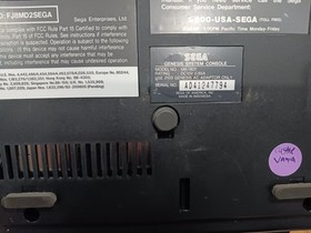 SEGA Genesis Console Model 2 MK-1631 Bundle + Castlevania Bloodlines (Repro)