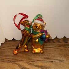 2 Vintage Tigger-Winnie The Pooh-Christmas Ornaments Lot