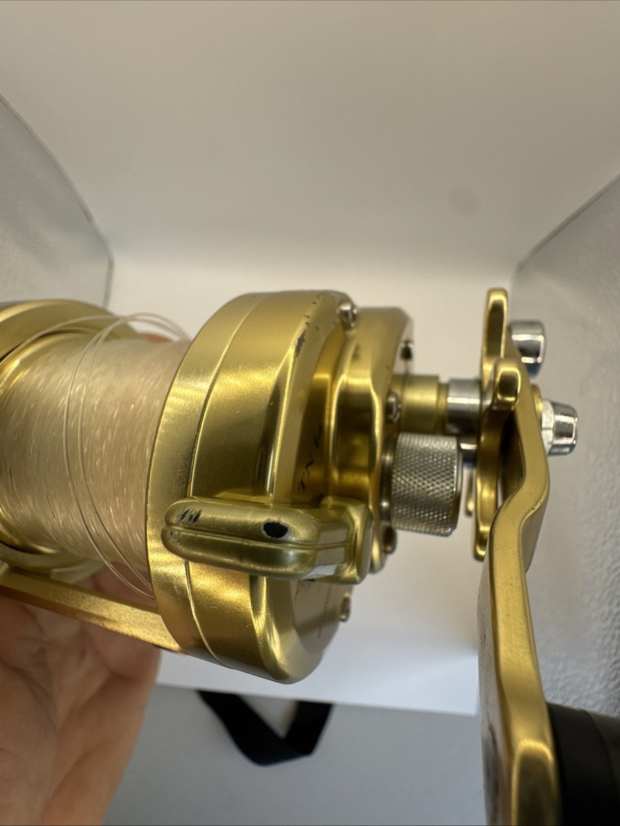 Shimano Trinidad TN14 Gold Fishing Reel Right Hand with Line | eBay