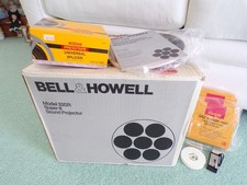 Bell and Howell Super 8 Sound Movie Projector 33SR NMINT with Extras