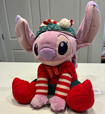 Disney Lilo  Stitch Stitch Holiday Elf Outfit Plush, Small 6-14 in