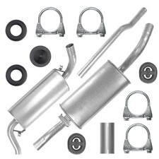 Auspuffanlage Schalldämpferset Auspuff für Audi Coupe B3 B4 1.8 2.0 Coupe