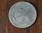 1868 S Seated Liberty Half Dollar High Grade