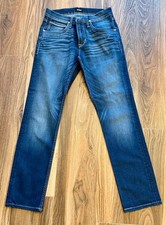 Hudson Jeans - Blake - Slim, Straight - Stretch Dark Blue Men's 30 x 31