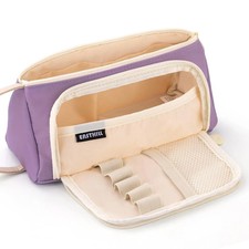 Pencil Case, Pen Pouch Large Capacity, Stationery Box Makeup Bag School Student