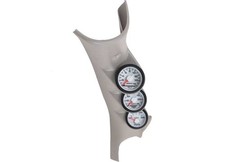Auto Meter 7099 For 03-09 Dodge Ram Triple Full Pillar Taupe Gauge Kit