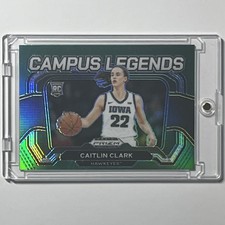 2024-25 Panini Prizm Draft Picks - Campus Legends Caitlin Clark #5 Green Iowa