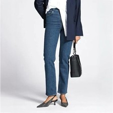 & Other Stories Straight Leg Jeans in Medium Wash - 26