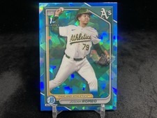 JOSIAH ROMEO 2024 BOWMAN DRAFT SAPPHIRE #BDC-184 PROSPECT 1ST / ATHLETICS