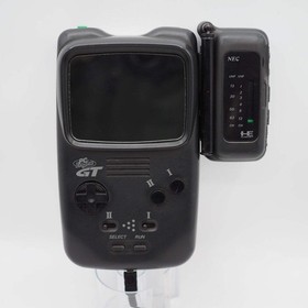 NEC PC Engine GT Console + TV tuner PI-TG6 IPS LCD Wide Screen Tested Working