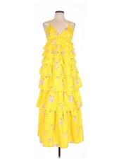 Buddy Love Women Yellow Cocktail Dress L
