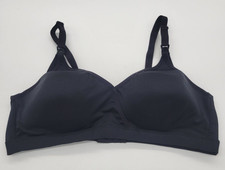Playtex Black Seamless Foam Cup Shaping Wire Free Nursing Bra Size Large