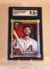 2024 Topps Update #USC62 Blaze Alexander XFractor SGC 9.5
