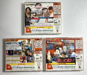Capcom vs SNK & Street Fighter 3rd Strike Dreamcast Game Set Tested