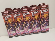 Heroclix Marvel X-Men Rise and Fall Boosters x5 New Sealed 2021