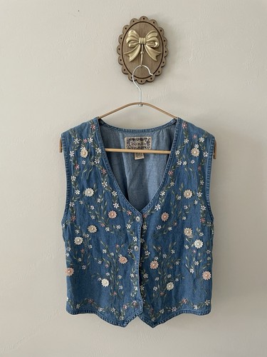 Embroidered Vest