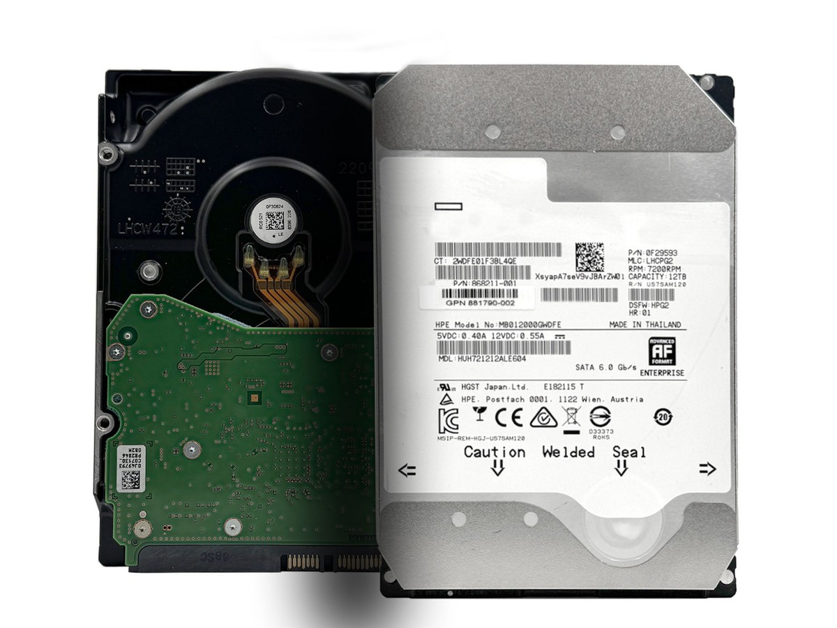 HGST Ultrastar He12 12TB SATA 6Gb 256MB 3.5