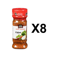 Club House Cajun Seasoning Signature Blends Spicy Herb Mix 120g Shaker 8 Packs