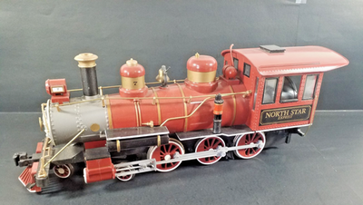 #ad Bachmann Big Hauler G Scale North Star Express 4 6 0 Steam Locomotive Untested $99.95