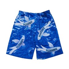 Pleasures Koi Mesh Shorts - Blue