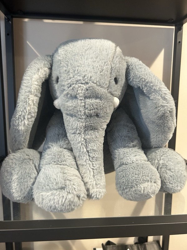 Animal Adventure Gray Elephant Plush Stuffed Animal Small 6-14 in 2018 MPN 5343