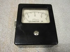 Vintage Alnor Velometer Jr. Air Velocity Dual Scale in MPH Instrument