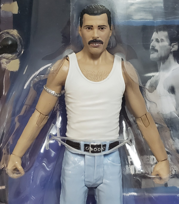 FREDDIE MERCURY - Queen - McFarlane Toys Music Maniacs Rock 6