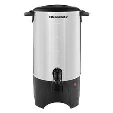 Elite Gourmet CCM040 40 Cup Stainless Steel Coffee Urn