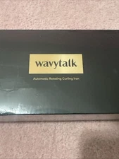 Wavytalk 1 Inch Automatic Rotating Curling Iron Rose Gold Beach Waves Sealed NIB