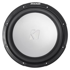 Kicker 45KM104 10" 500w Peak/250w RMS Marine Boat Subwoofer SVC 4-ohm Sub KM10
