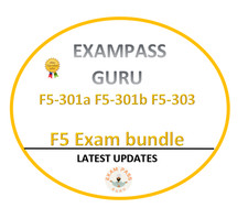 F5-301a F5-301b F5-303 F5 BIG-IP exam bundle 147 209 523 QA DECEMBER UPDATES