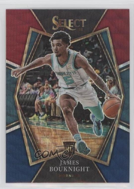 2021-22 Panini Select Premier Level Tri-Color Prizm James Bouknight #122 v9t