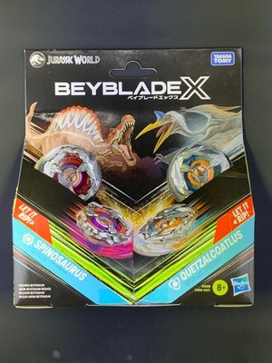 Beyblade X BX-00 Jurassic World Spinosaurus & Quetzalcoatlus