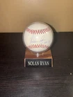 Nolan Ryan Autographed Baseball HOF 99 With Case