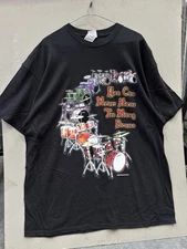2000’s You Can Never Have Too Many Drums Slick Designs Tshirt Multiple Sizes