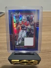 2025 Panini Donruss Optic - Donruss Threads Drake Maye #DTBH-DME Blue Hyper...