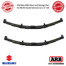 Arb Old Man Emu Rear Leaf Springs Pair For 86-95 Suzuki Samurai W 1.5 Lift