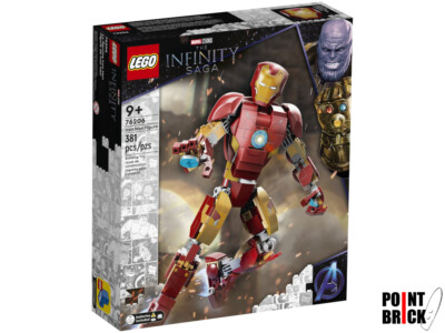 LEGO 76206 MARVEL SUPER HEROES Personaggio di Iron Man - Main Image