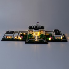 LED Light Set For 21054 LEGO Architecture The White House Kit