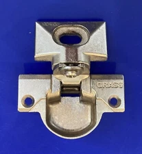 Grass Hinge - 830 Nickel Colored - Die Cast w/ 830-53 Mount Plate - Complete