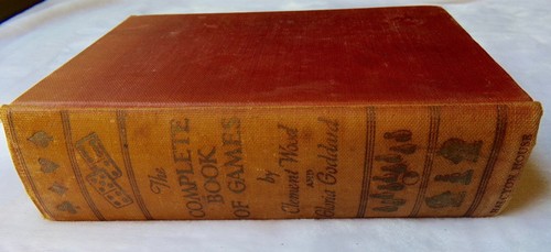 Vintage 1938 The Complete Book Of Games by Clement Wood & Gloria Goddard Signed - Picture 3 of 7