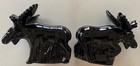 NEW Moose Salt & Pepper Shaker Set Rustic Cabin Decor-Moose Check Hand Painted — photo 4