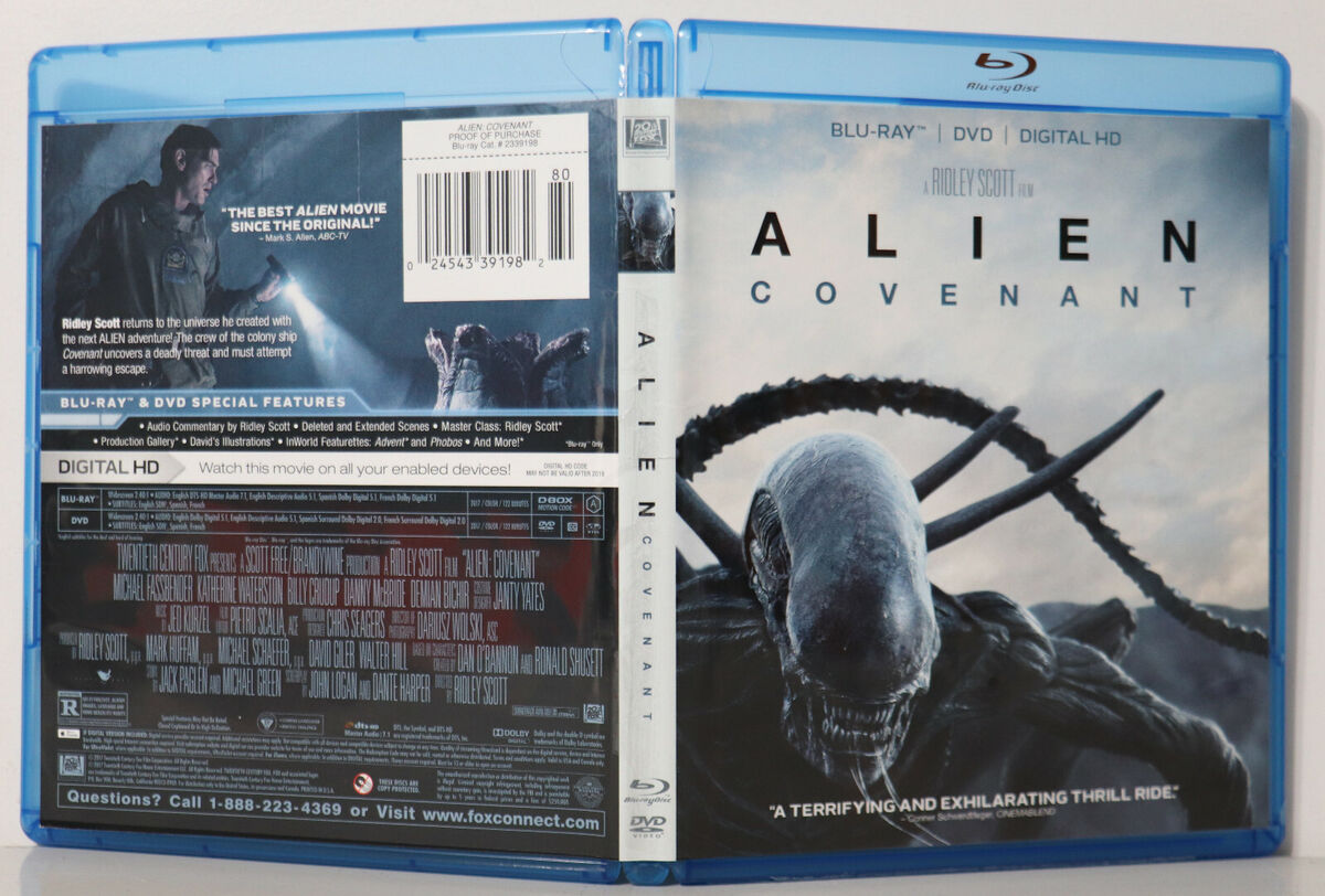 Predator & Alien Movies Covenant AVP (4K/Blu-ray/DVD) NEW & CHOOSE