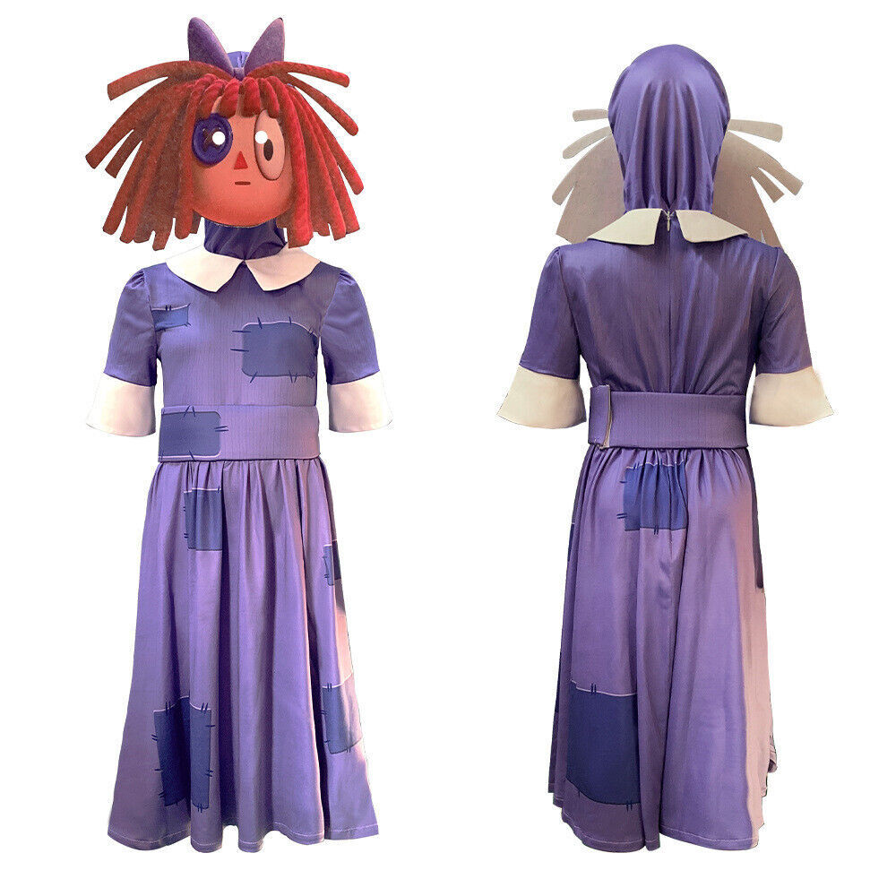 The Amazing Digital Circus Cosplay Costume Jax Caine Pamni Raghata